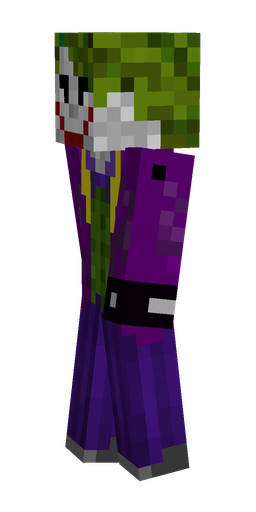 Green skin: body, left side render