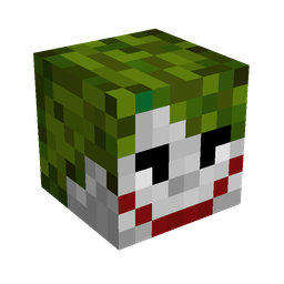 Green skin: head render