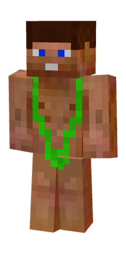 Brown skin: body, front render