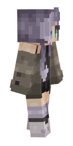 Black skin: body, right side render