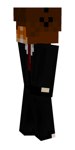 Black skin: body, left side render
