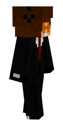 Black skin: body, right side render