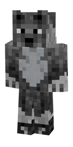 Black skin: body, front render