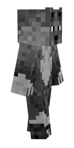 Black skin: body, right side render