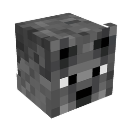 Black skin: head render