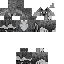 Black skin: raw texture render