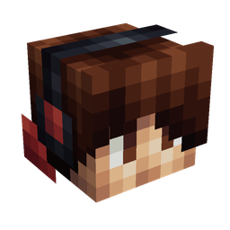 Brown skin: head render