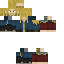 Blue skin: raw texture render
