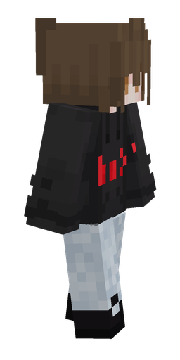 Black skin: body, right side render