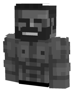 Black skin: bust render