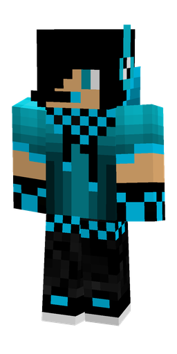 Black skin: body, front render