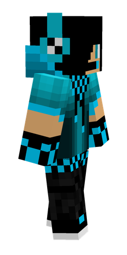 Black skin: body, right side render