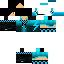 Black skin: raw texture render