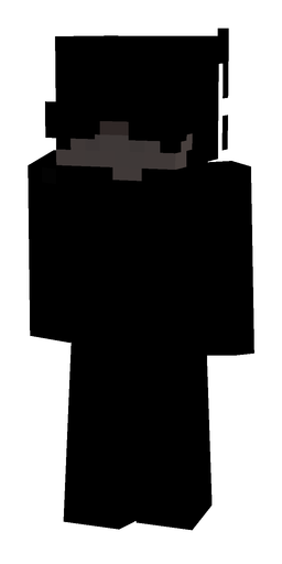 Black skin: body, front render
