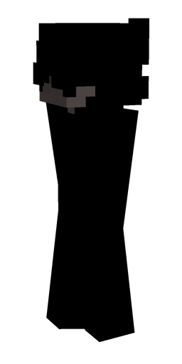 Black skin: body, left side render