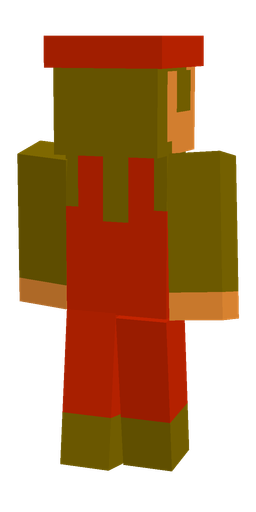 Classic skin: body, back render