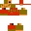 Classic skin: raw texture render