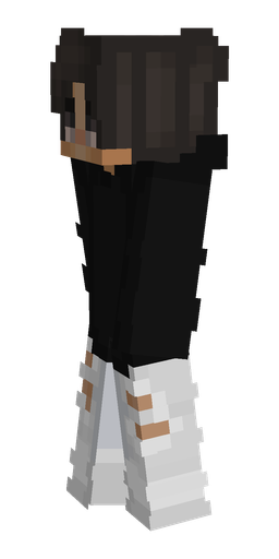 Black skin: body, left side render