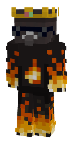 Black skin: body, front render