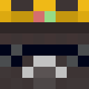 Black skin: face render