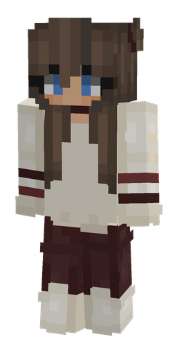 Brown skin: body, front render