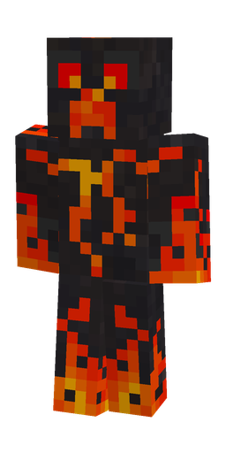 Black skin: body, front render