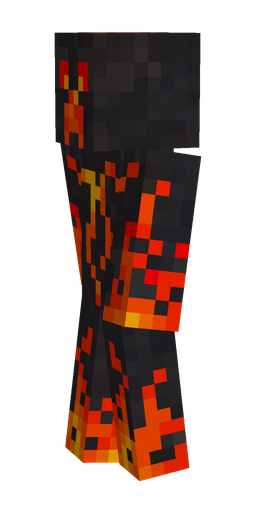 Black skin: body, left side render