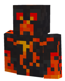 Black skin: bust render