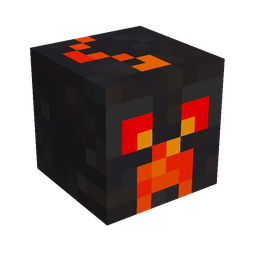 Black skin: head render