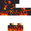 Black skin: raw texture render
