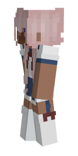 Orange skin: body, left side render