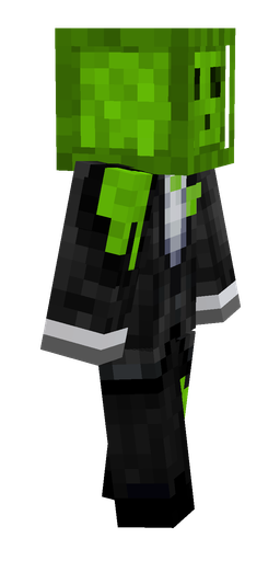 Black skin: body, right side render