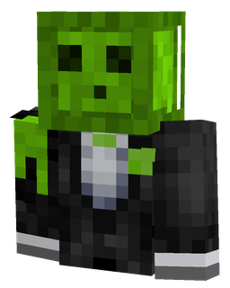 Black skin: bust render