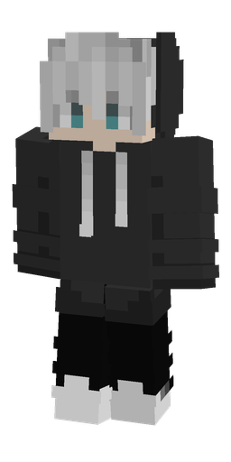 Black skin: body, front render