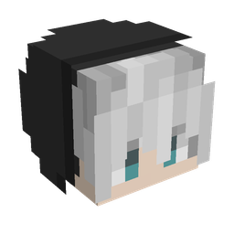 Black skin: head render