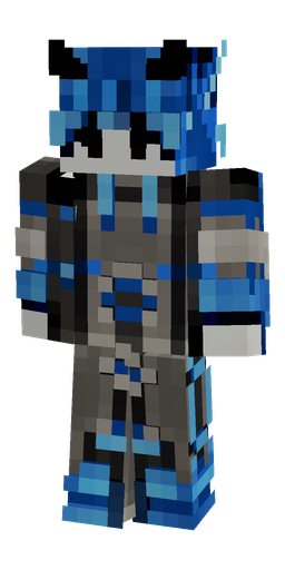 Black skin: body, front render