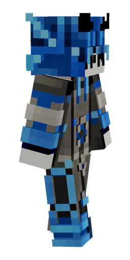 Black skin: body, right side render