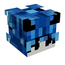 Black skin: head render
