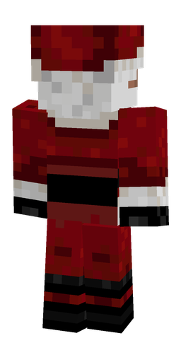 Black skin: body, back render