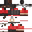 Black skin: raw texture render