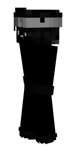Black skin: body, left side render
