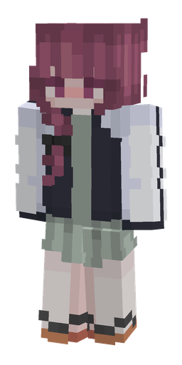 Black skin: body, front render