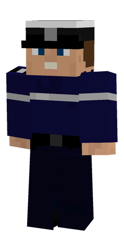 Black skin: body, front render