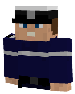 Black skin: bust render