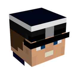 Black skin: head render