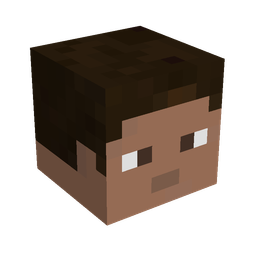 Black skin: head render