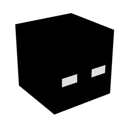 Black skin: head render