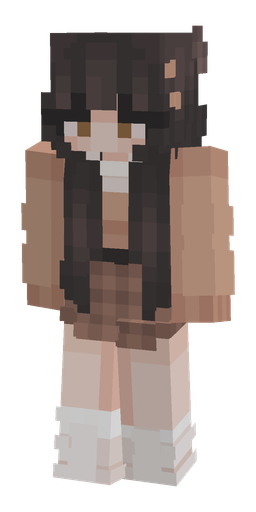 Black skin: body, front render