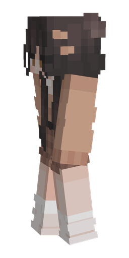 Black skin: body, left side render