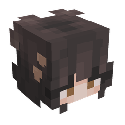 Black skin: head render